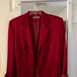 Shimmery Red Holiday Blazer, 10 P